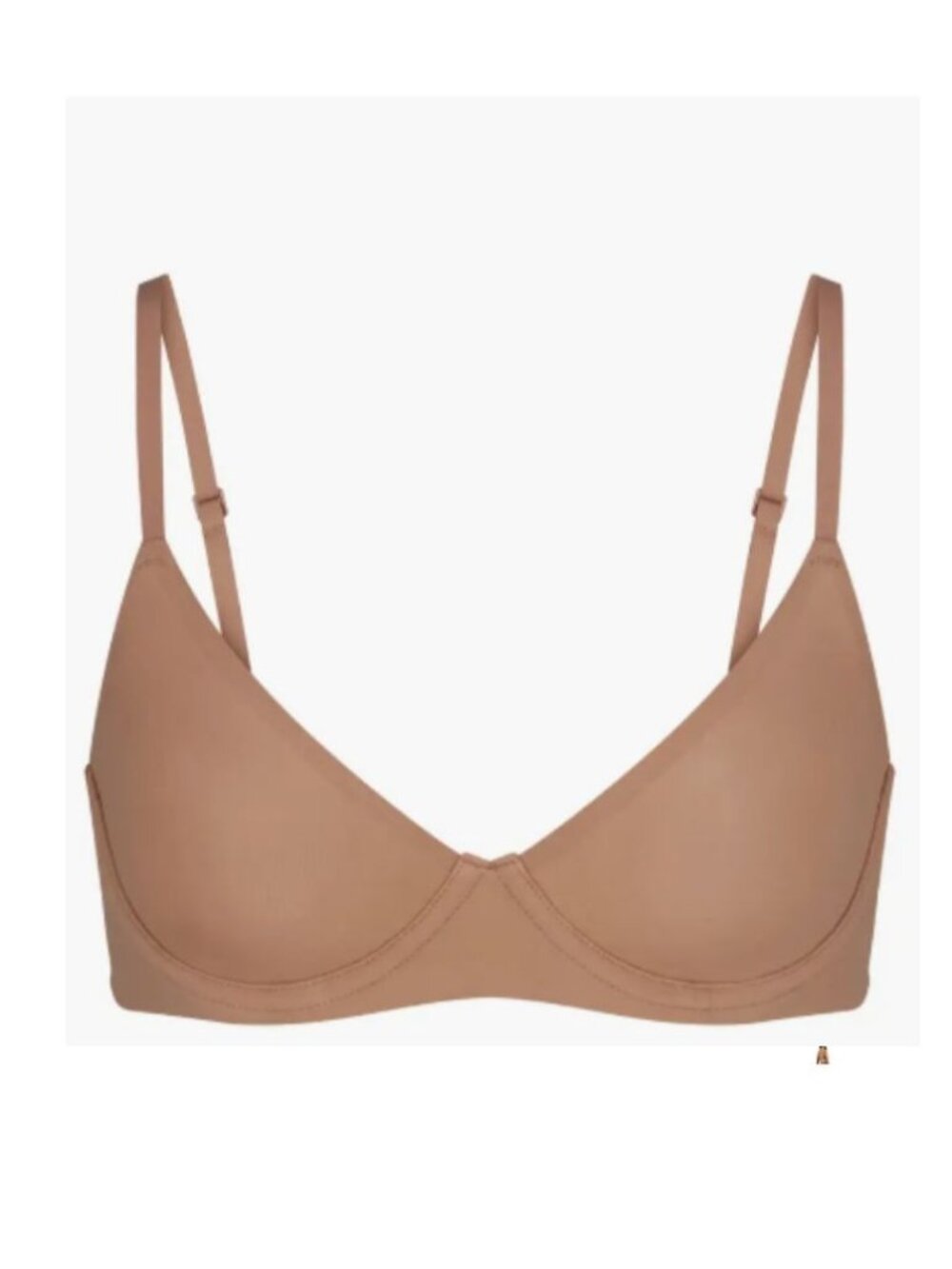 Skims Fits Everybody Unlined Demi Bra 38C Sienna BA-DEM-0922 - NL/WT Like New
